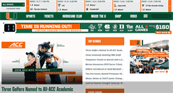 Desktop Screenshot of hurricanesports.com